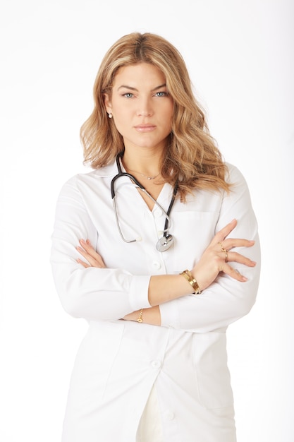 Schöner weiblicher Doktor