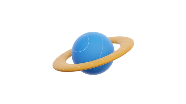 Schönes 3D-Symbol