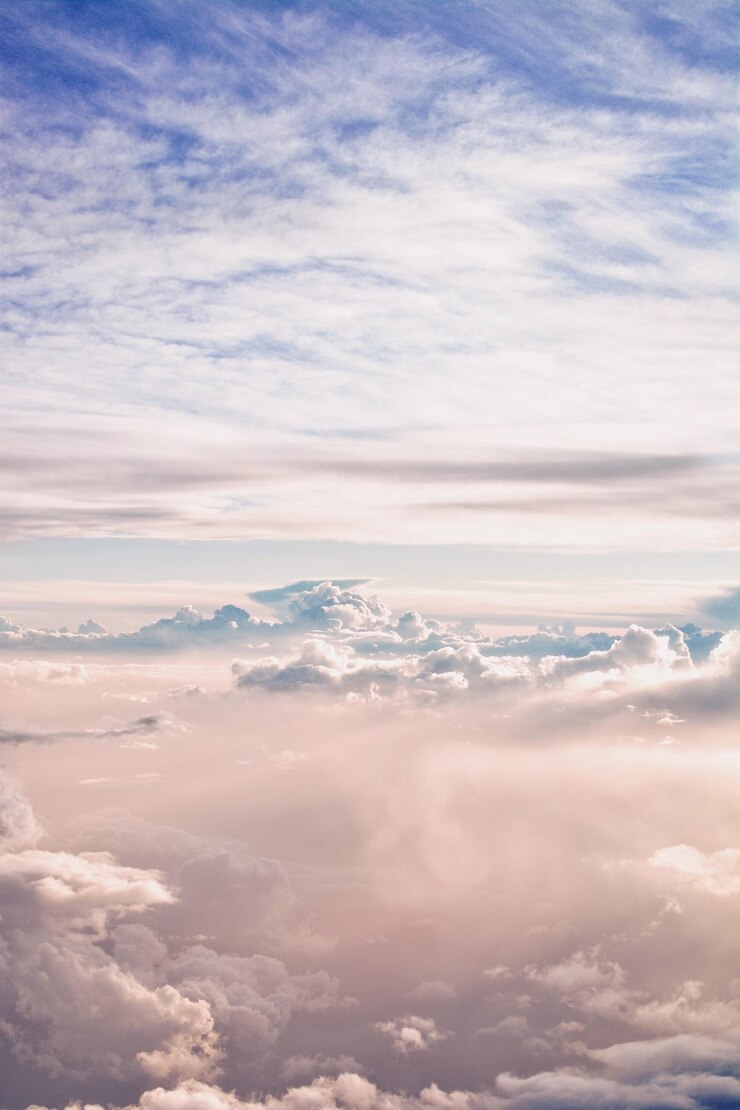 Foto schönes bild von wolkenlandschaften