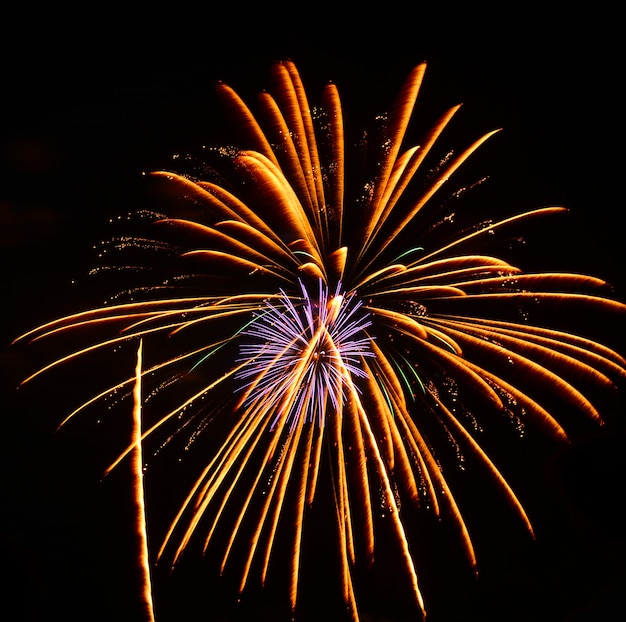 Schönes Feuerwerk zum Feiern