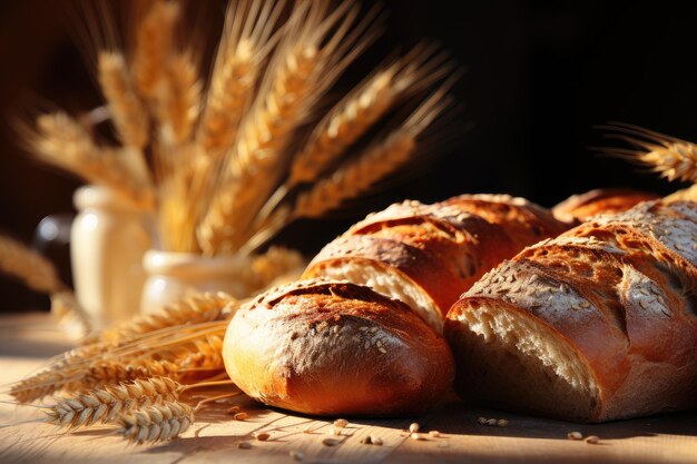 Schönes gesundes und gesundes Brot