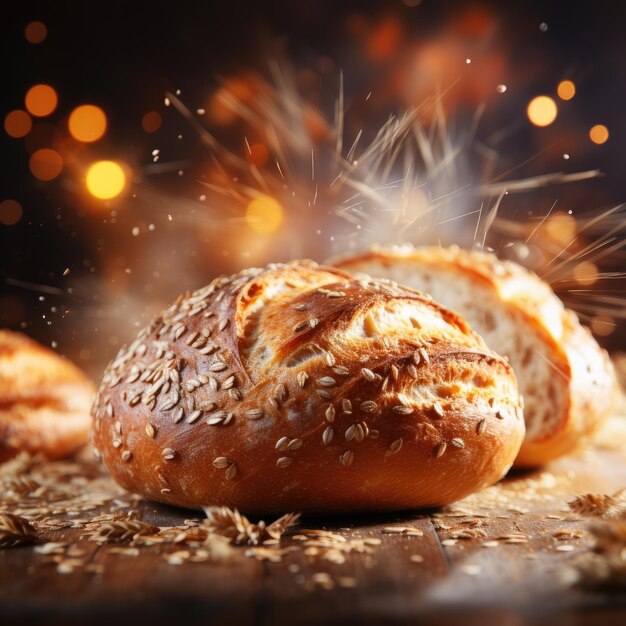 Schönes gesundes und gesundes Brot