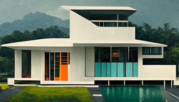 Schönes modernes malaysisches Hausdesign