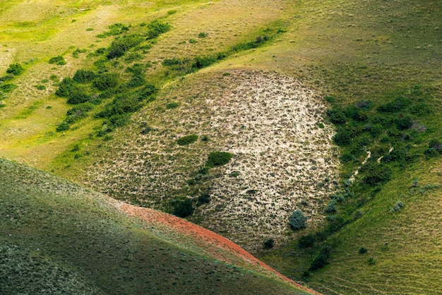 Schönes natürliches Muster der Berge