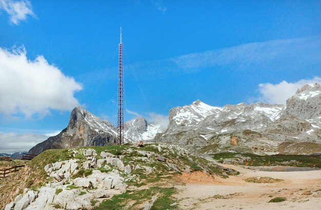 Schönes Panorama der Picos de Europa Spanien