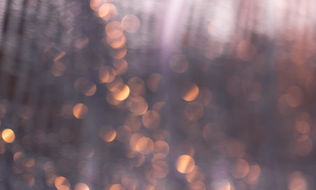 Foto schönes und buntes bokeh von lichtern für hintergrundzusammenfassung.