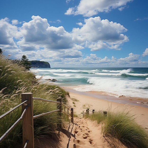 Schönheit am Strand Landschaft Foto