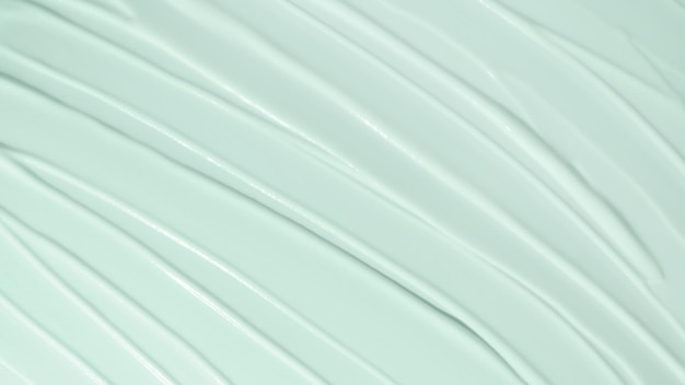 Schönheit Creme Textur Grüne Lotion Feuchtigkeitscreme Hautpflege Kosmetikprodukt Abstrich Hintergrund