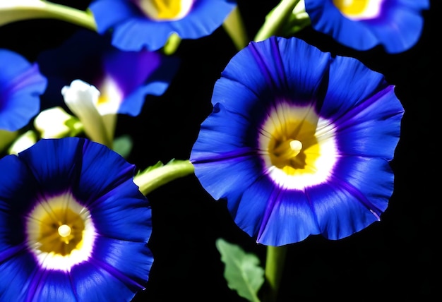 Foto schönheit der natur eine blühende blume