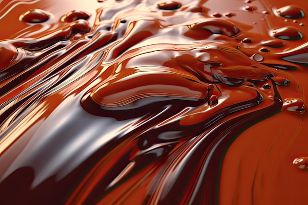 Schokolade flüssige Textur Hintergrund