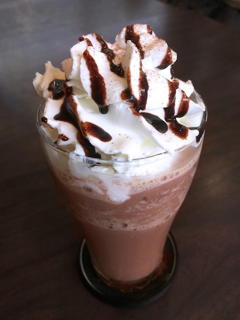 Schokolade Frappe