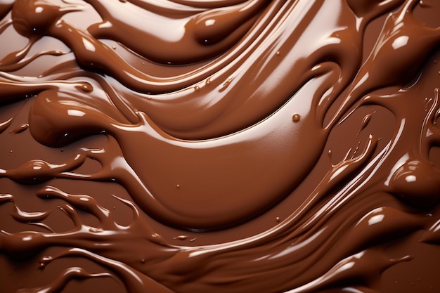 Schokolade geschmolzenes Schokoladensauce flüssiger Hintergrund