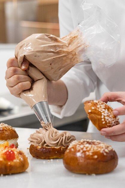 Foto schokolade von weihnachten