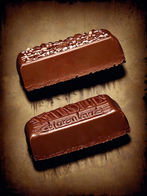 Schokoladen-Hintergrund-Poster A4 druckbar Welt-Schokoladen-Tag