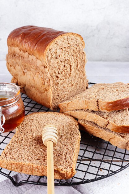 Schokoladen-Hokkaido-Milchbrot Weiches und flauschiges Brot