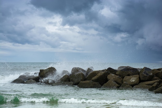 Schottische Küste Nordsee schöne Meereslandschaft