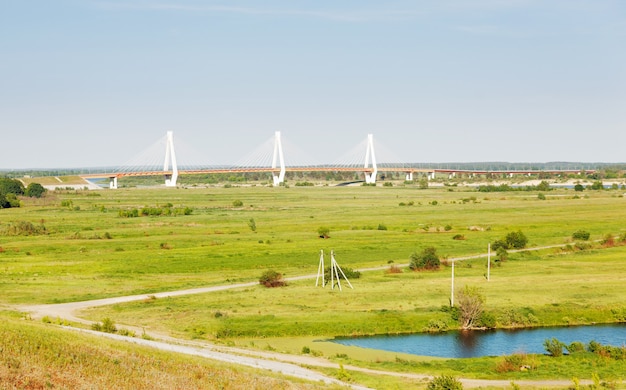 Schrägseilbrücke