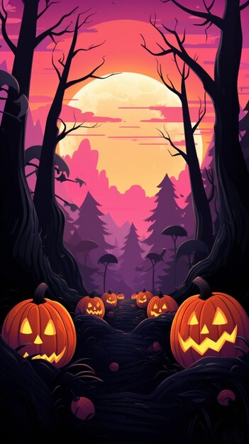 Schrecklicher Halloween-Hintergrund