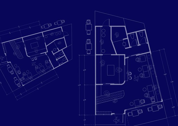 Schreiben Sie eine Bauplanarchitektur für das Gebäude