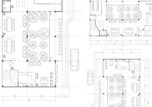 Schreiben Sie eine Bauplanarchitektur für das Gebäude