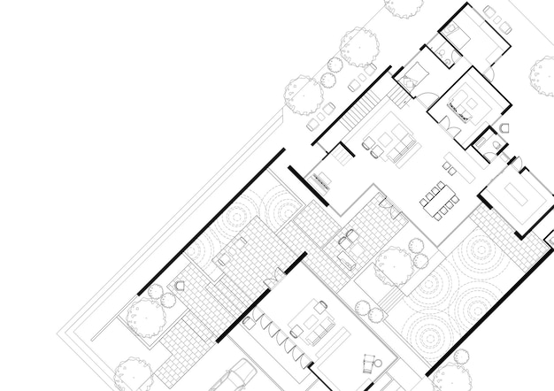 Schreiben Sie einen Architekturentwurf für das Bauen