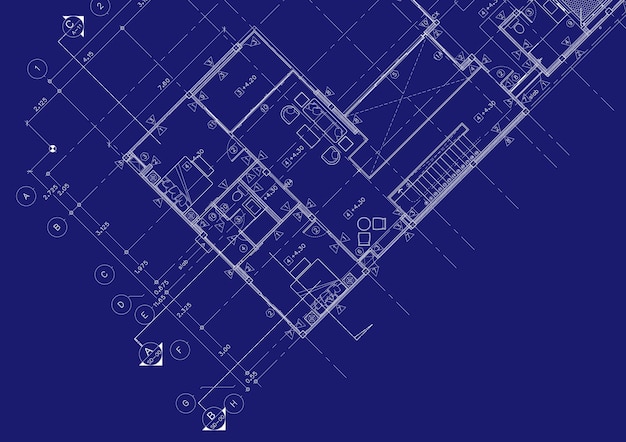 Schreiben Sie einen Bauplan für die Architektur.