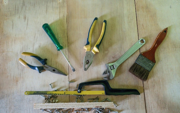Schreinerwerkzeuge für den allgemeinen Gebrauch im Haus und in der Fabrik