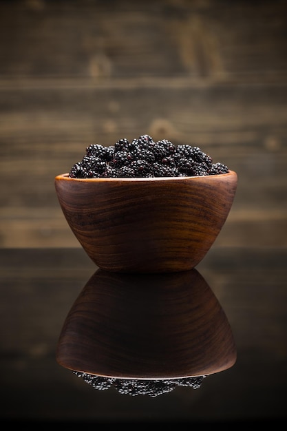 Schüssel Brombeeren