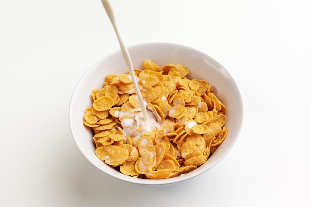 Schüssel gesundes Müsli