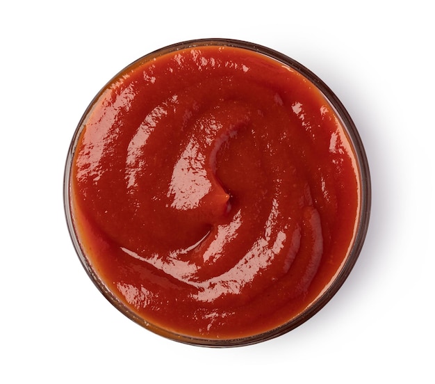 Schüssel mit Ketchup