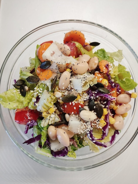 Schüssel Salat