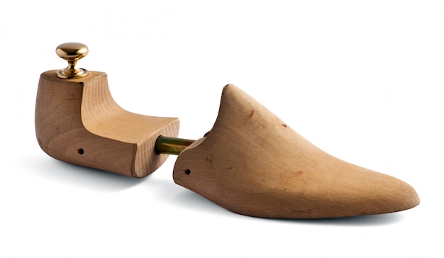 Schuhspanner aus Holz