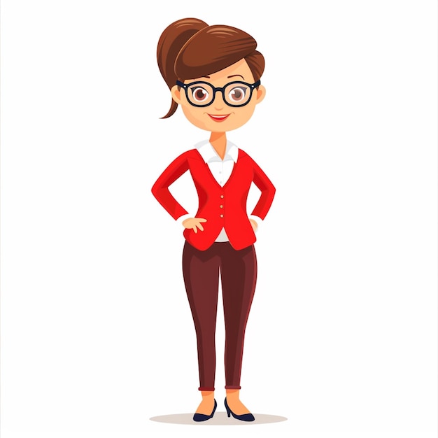 Schullehrerbildung Wissen Illustration Happy Concept Design Vektor Klassenzimmerbuch