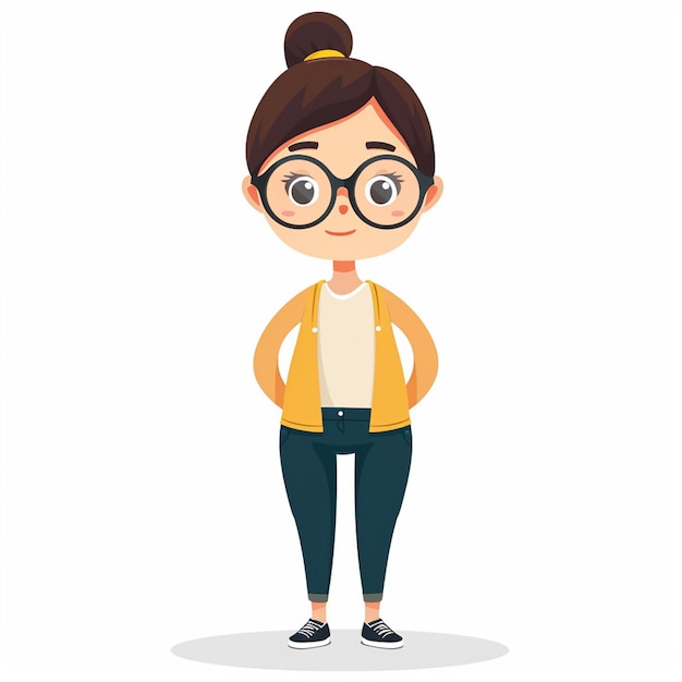 Schullehrerbildung Wissen Illustration Happy Concept Design Vektor Klassenzimmerbuch