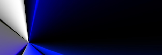 schwarz blau weiß papier web banner abstrakter hintergrund