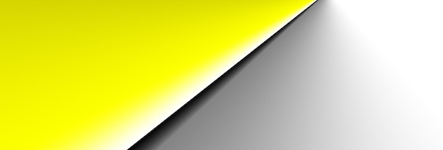 schwarz gelb weiß papier web banner abstrakter hintergrund