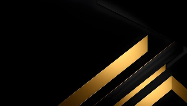 Schwarz-Gold-Abstrakt-Hintergrund