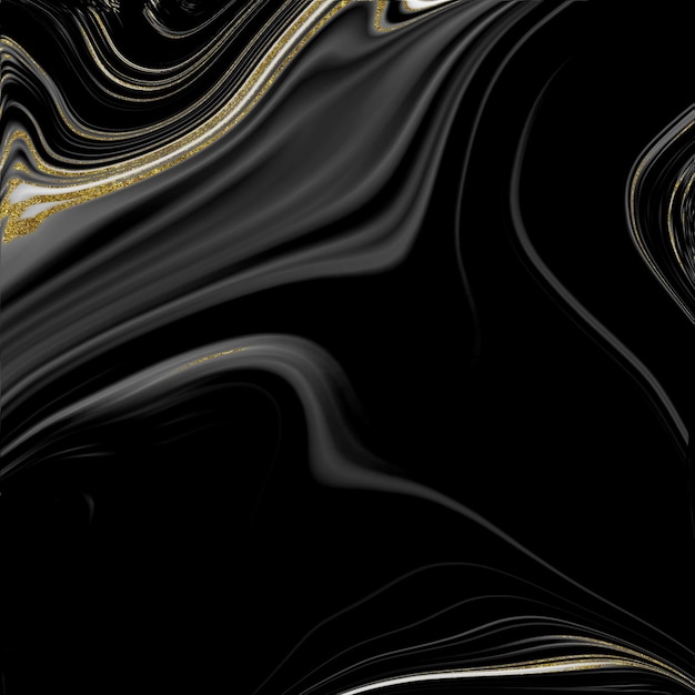 Schwarz-Gold-Marmor-Textur