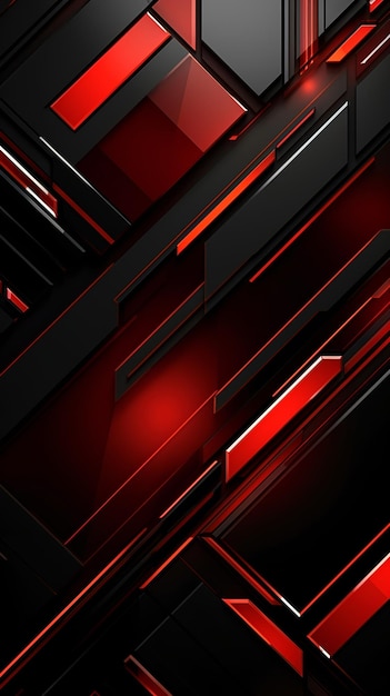 Schwarz-Rot-Hintergrundtapete für Telefon Futuristische schwarze Hintergrundtapete