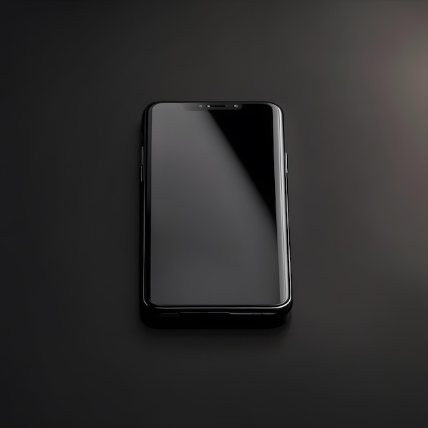 Schwarz Smartphone Mockup