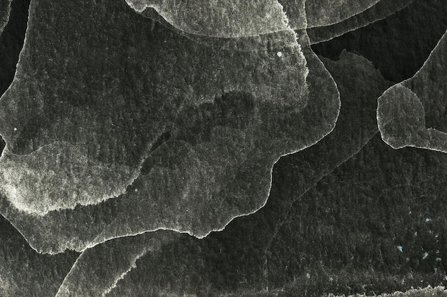Schwarz-weißer abstrakter Hintergrund. Bunte Acryl-Tintenkleckse und Flecken. Muster, Tapetendruck, fließende Kunst. Kreativer Hintergrund, chaotische Pinselstriche