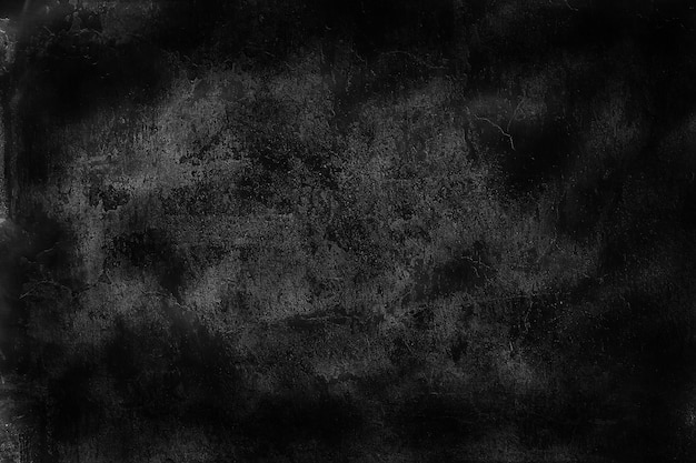 schwarze alte Wand rissiger konkreter Hintergrund / abstrakte schwarze Beschaffenheit, alter Hintergrund der Weinlese