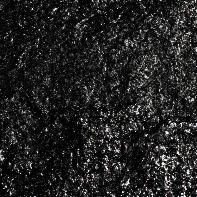 schwarze Glitter-Textur