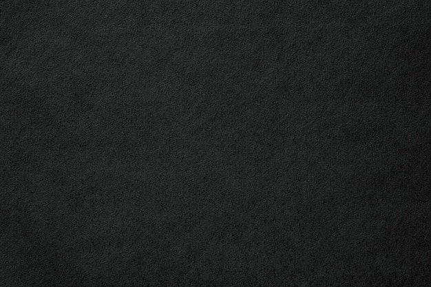 Schwarze Papierstruktur, Hintergrund, düstere Seite für Text