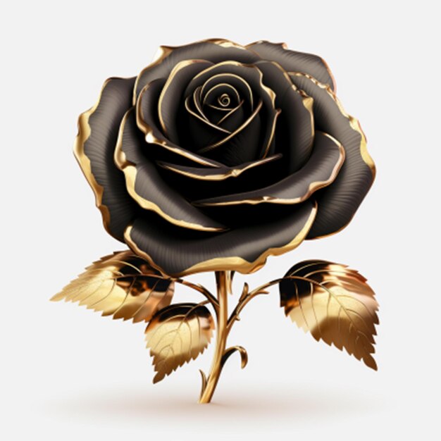 Schwarze Rose