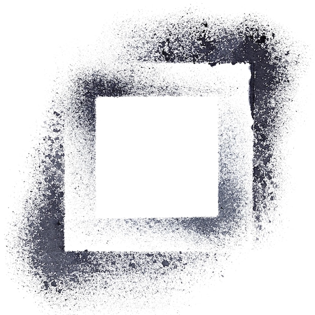 Foto schwarze schablonenquadrate - abstrakter geometrischer hintergrund - rasterillustration