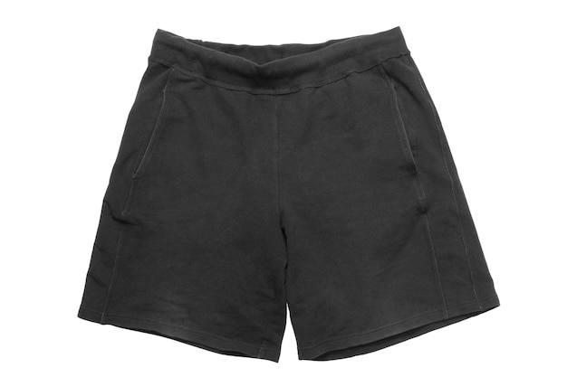 Schwarze Shorts isoliert