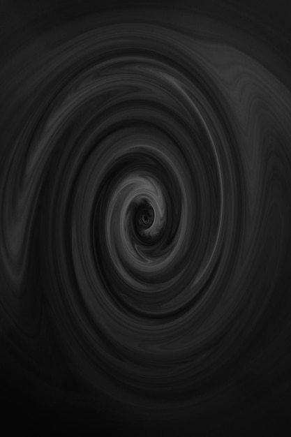 schwarze Spiralwellen abstrakter Hintergrund