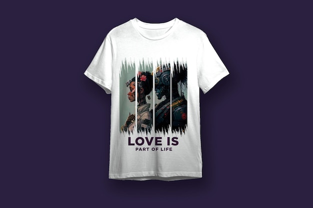 Schwarze T-Shirts mit Kopierplatz