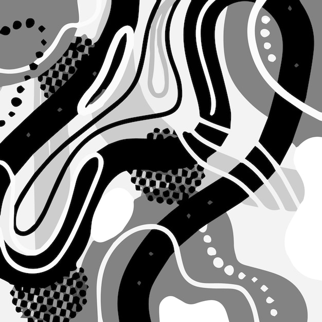 Schwarze und weiße abstrakte Textur